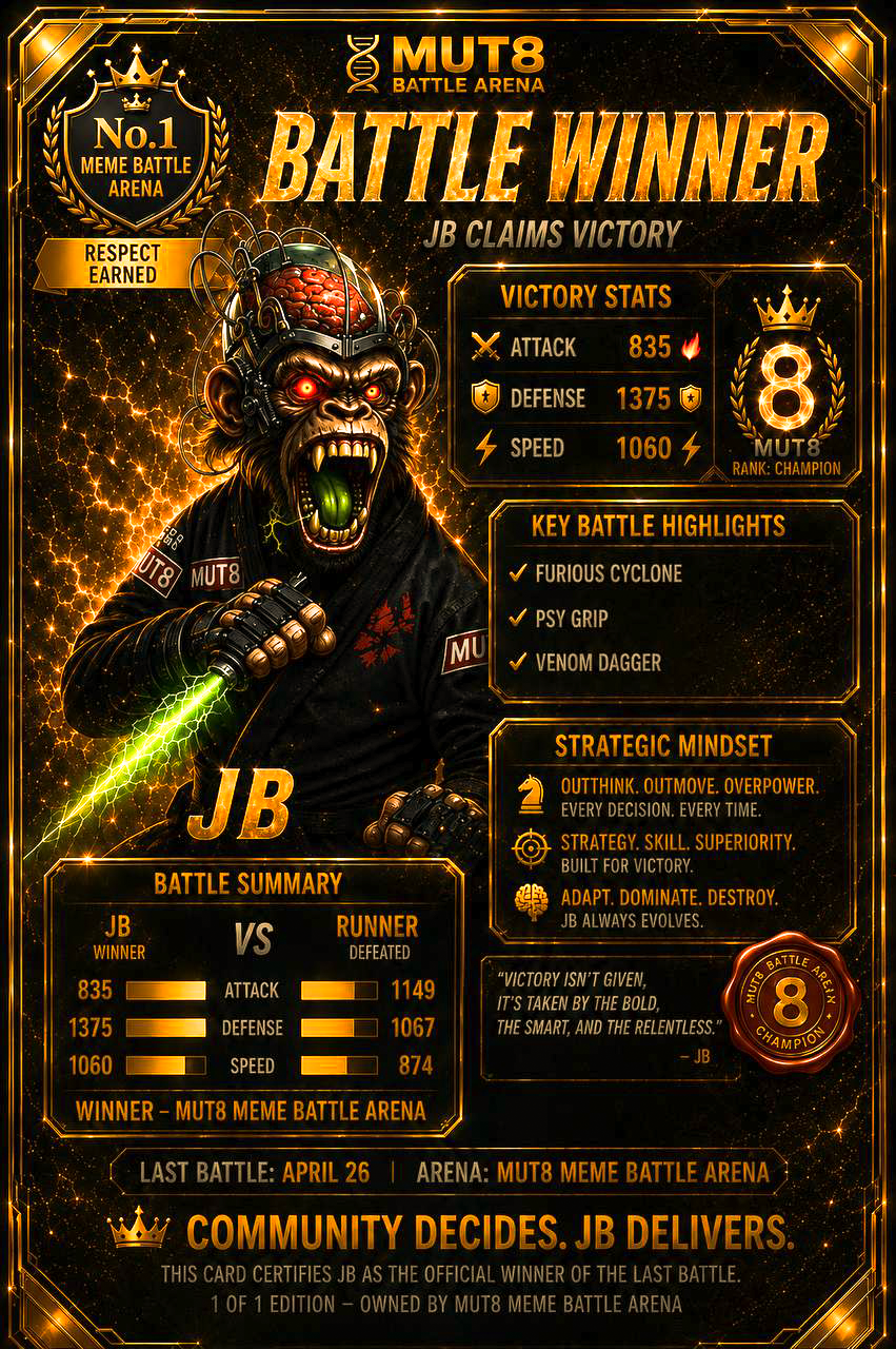 JB vs Runner Battle Card